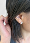 Kensyu Twisted Silver Earrings