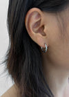 Jiro Bird Twist Ring Earrings