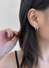 Jiro Bird Twist Ring Earrings