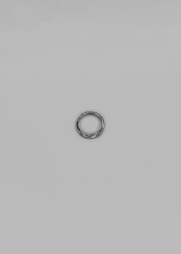 Tefog Twist Silver Ring
