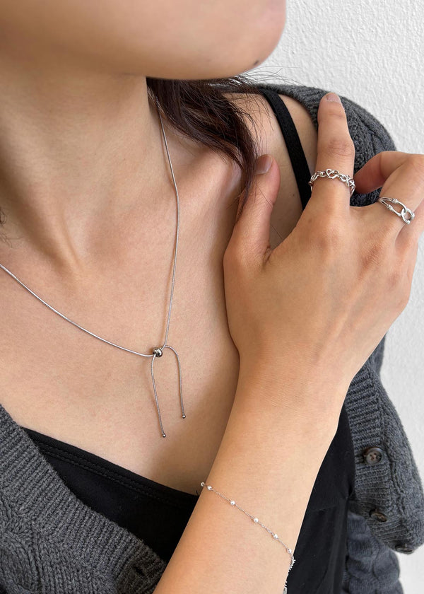 K-che Heart Twist Open Ring
