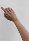 K-che Heart Twist Open Ring