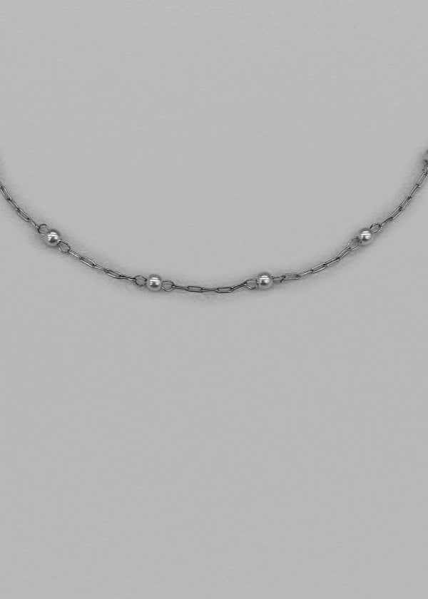 Yuwons Mini Silver Ball Bracelet