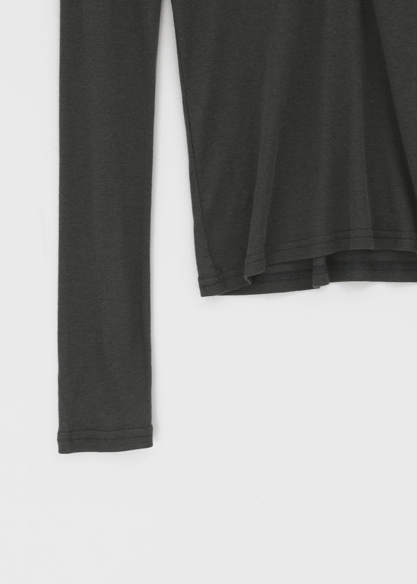 Rotine Henley Neck Long-sleeve Hoodie