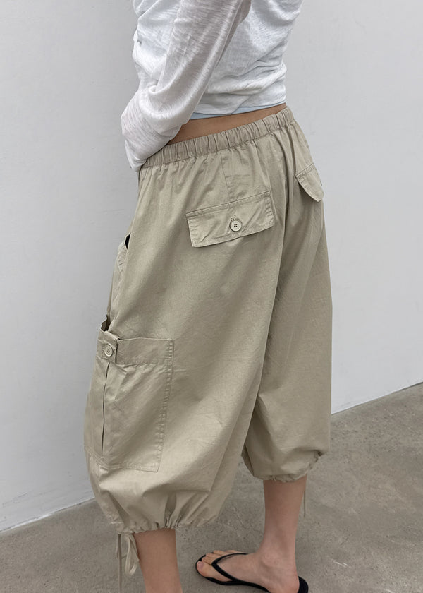 [MADE] Pico Cotton Cargo Bermuda Pants