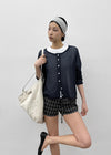 Arik Summer Linen Round Cardigan