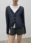 Arik Summer Linen Round Cardigan