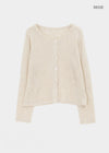 Arik Summer Linen Round Cardigan