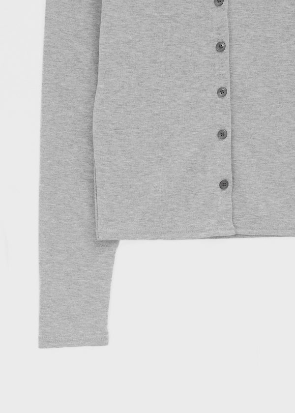 Ruav Button Round Cardigan