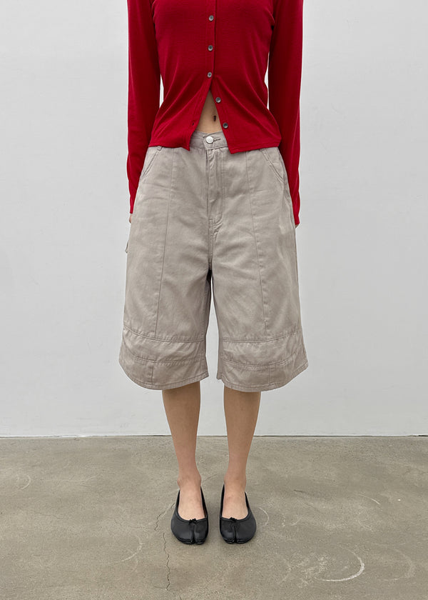 Oakt Carpenter Cotton Bermuda Pants