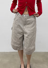 Oakt Carpenter Cotton Bermuda Pants