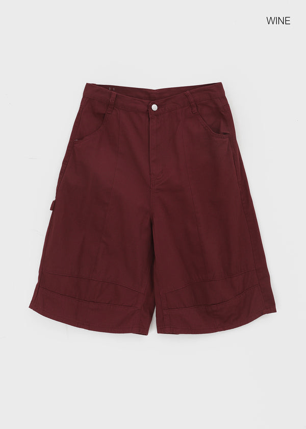 Oakt Carpenter Cotton Bermuda Pants