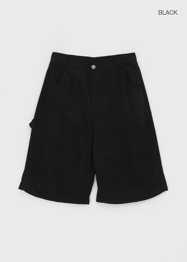 Oakt Carpenter Cotton Bermuda Pants