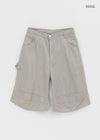 Oakt Carpenter Cotton Bermuda Pants
