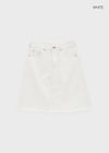 Onetic Cutting Cotton Midi Skirt
