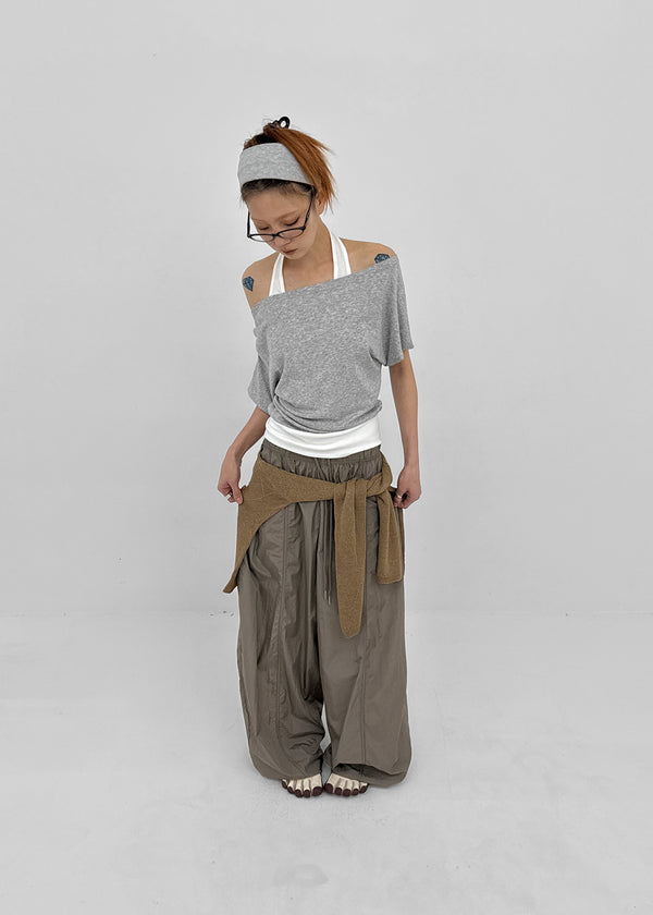 [MADE] Kuld Nylon Balloon Banded Pants