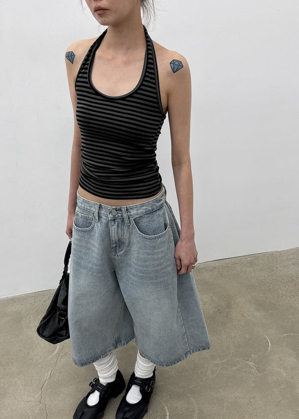[MADE] Ever Folding Bermuda Denim Pants