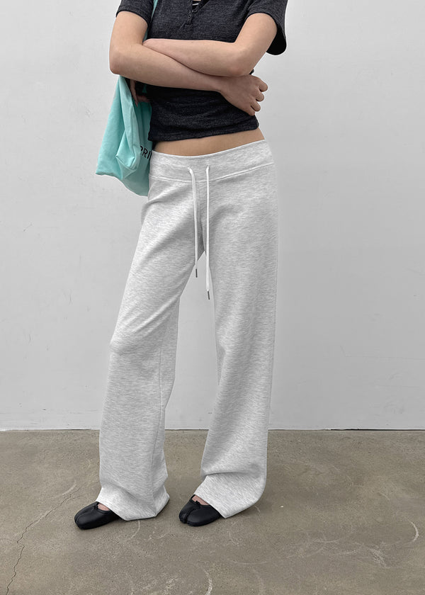 [MADE] Bient Low-Waist Bootcut Banding Pants