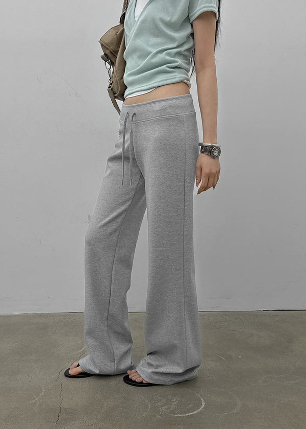[MADE] Bient Low-Waist Bootcut Banding Pants
