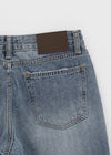 Rotomi Damaged Low-waisted Bootcut Denim Pants