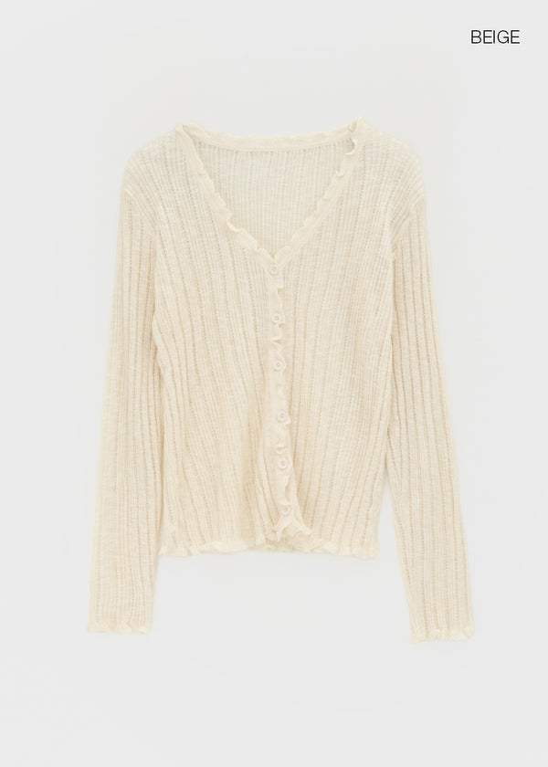 Ediel Frill Summer Cardigan