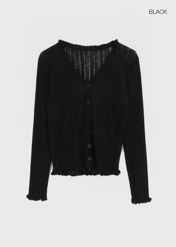 Ediel Frill Summer Cardigan
