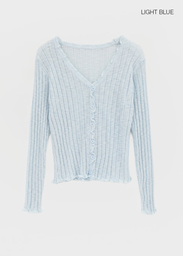 Ediel Frill Summer Cardigan