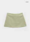 Comio Satin Miniskirt