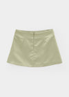 Comio Satin Miniskirt