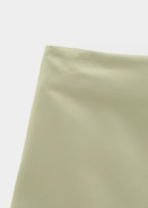 Comio Satin Miniskirt