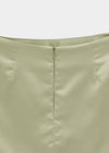 Comio Satin Miniskirt
