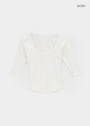 Colpo Rounded U-neck Sleeveless Tee