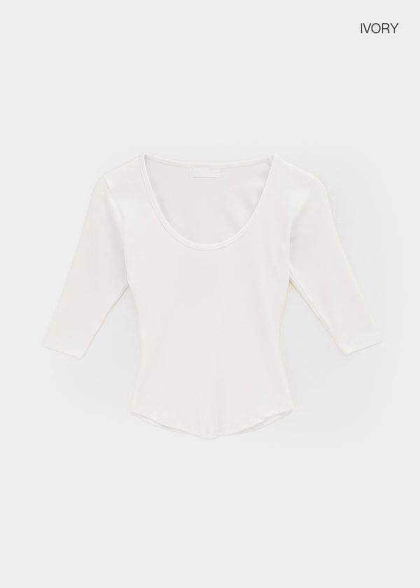 Colpo Rounded U-neck Sleeveless Tee