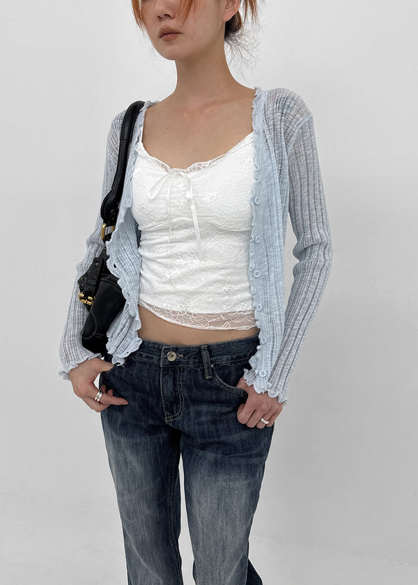 Ediel Frill Summer Cardigan