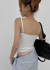 Shellys Lace Crop Sleeveless (built-in Cup)
