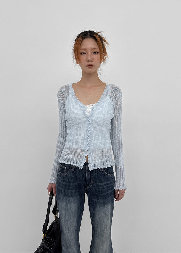 Ediel Frill Summer Cardigan