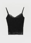 Shellys Lace Crop Sleeveless (built-in Cup)
