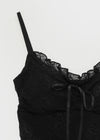 Shellys Lace Crop Sleeveless (built-in Cup)