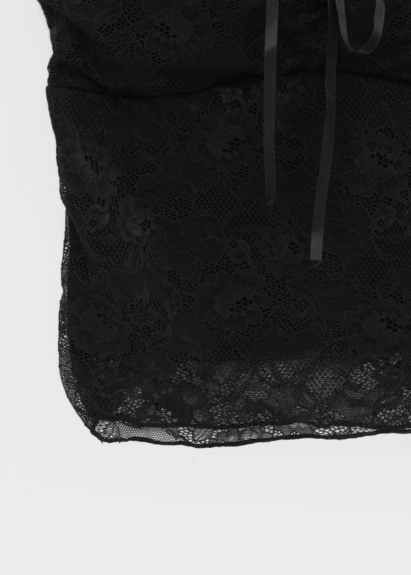 Shellys Lace Crop Sleeveless (built-in Cup)