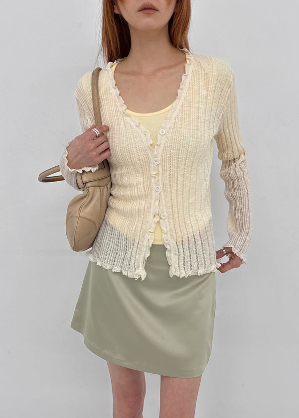 Ediel Frill Summer Cardigan