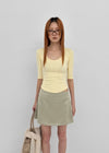 Colpo Rounded U-neck Sleeveless Tee