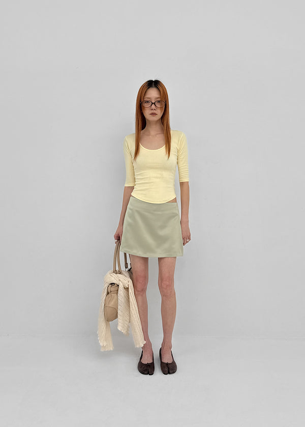 Colpo Rounded U-neck Sleeveless Tee
