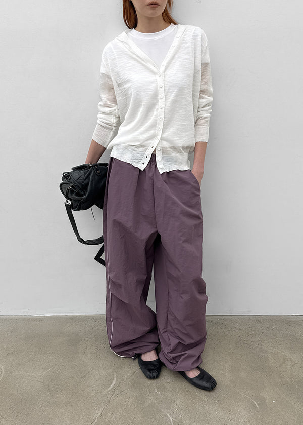 Sate Summer Knit Hooded Cardigan
