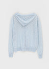 Sate Summer Knit Hooded Cardigan