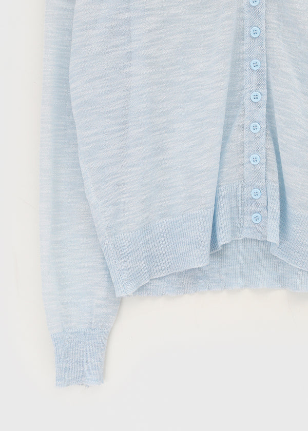 Sate Summer Knit Hooded Cardigan