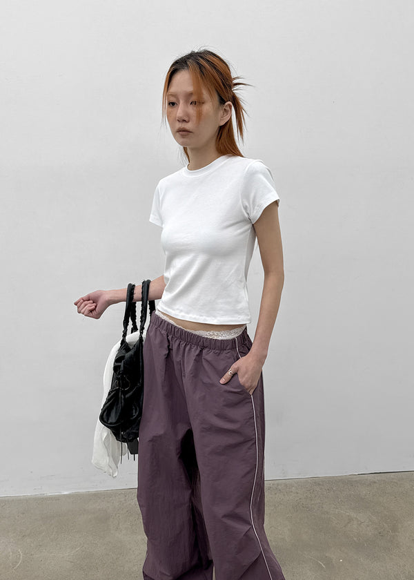 [MADE] Selni Round-Neck Short-Sleeve Tee (Set Available)