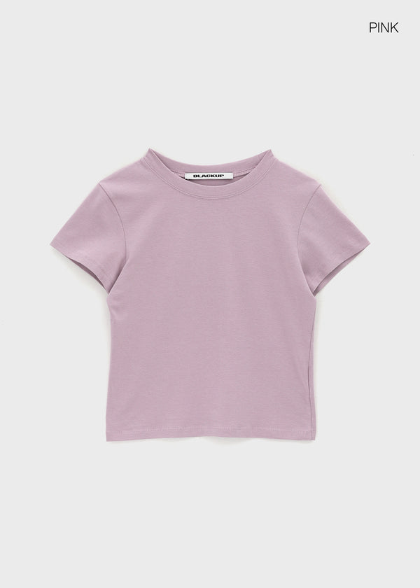 [MADE] Selni Round-Neck Short-Sleeve Tee (Set Available)