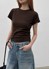 [MADE] Selni Round-Neck Short-Sleeve Tee (Set Available)