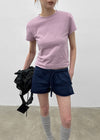 [MADE] Selni Round-Neck Short-Sleeve Tee (Set Available)