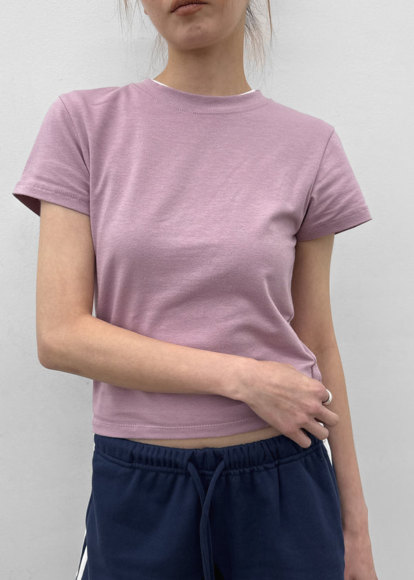 [MADE] Selni Round-Neck Short-Sleeve Tee (Set Available)
